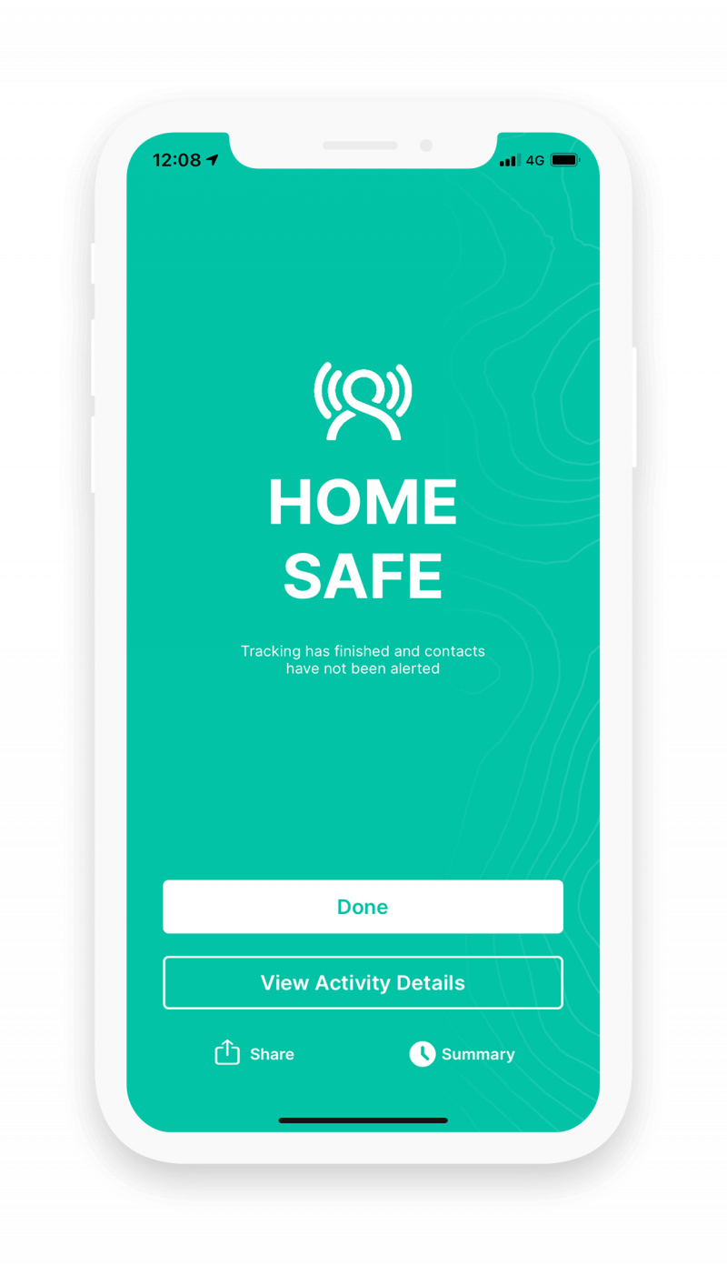 iOS home safe