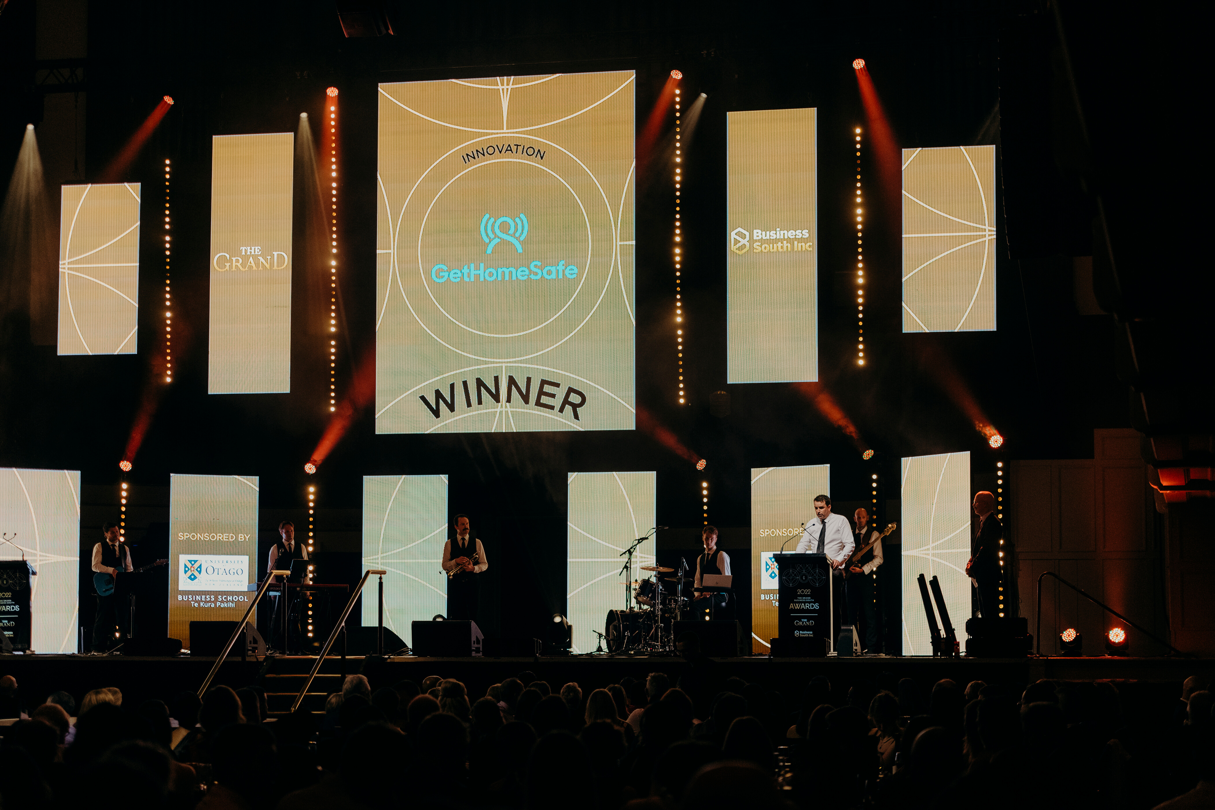 Main Stage GetHomeSafe Innovation Award 1