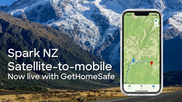 GetHomeSafe satellite connectivity with Spark is now live